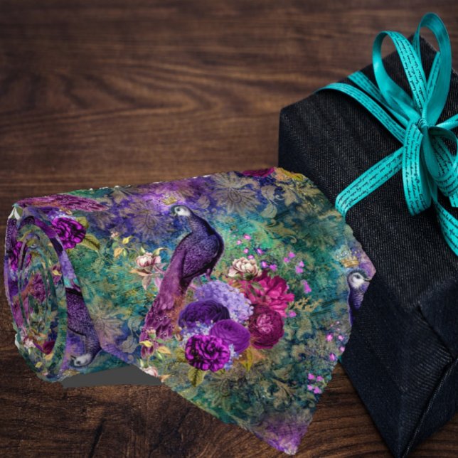 Corbata Peacock Peacock Royal Regal Necktie (Subido por el creador)