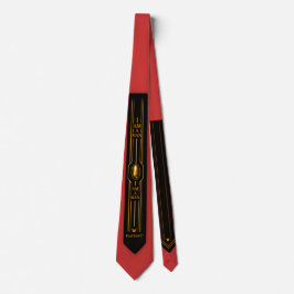 CORBATA PEAFDOVE® RED GOLDEN EGG TIE — MAIN CHARACTER MAN