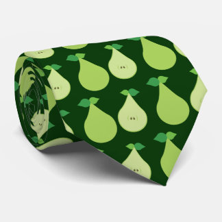 Corbata Pear verde moderno