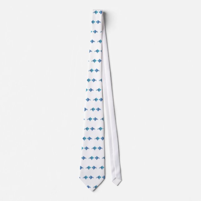 Corbata peces azules (Anverso)