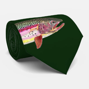 Corbata Peces de trucha arco iris
