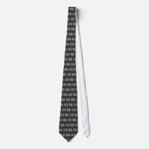 Corbata Película Noir en 3D
