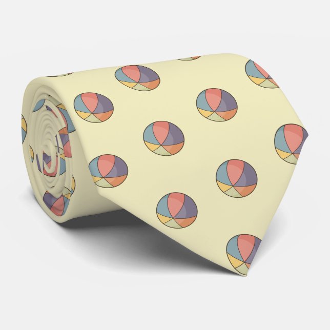 Corbata Pelota de Playa (Enrollado)