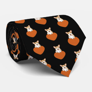 Corbata Pembroke Welsh Corgi Valentine