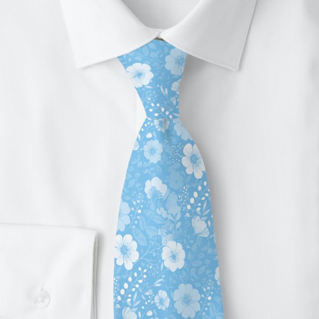 Corbata Pensamientos Baby Blue (Subido por el creador)