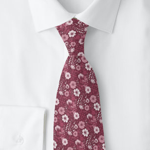Corbata Pensamientos de Vino Polvoriento