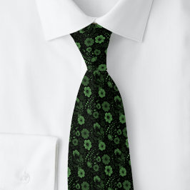 Corbata Pensamientos Verde Cazador