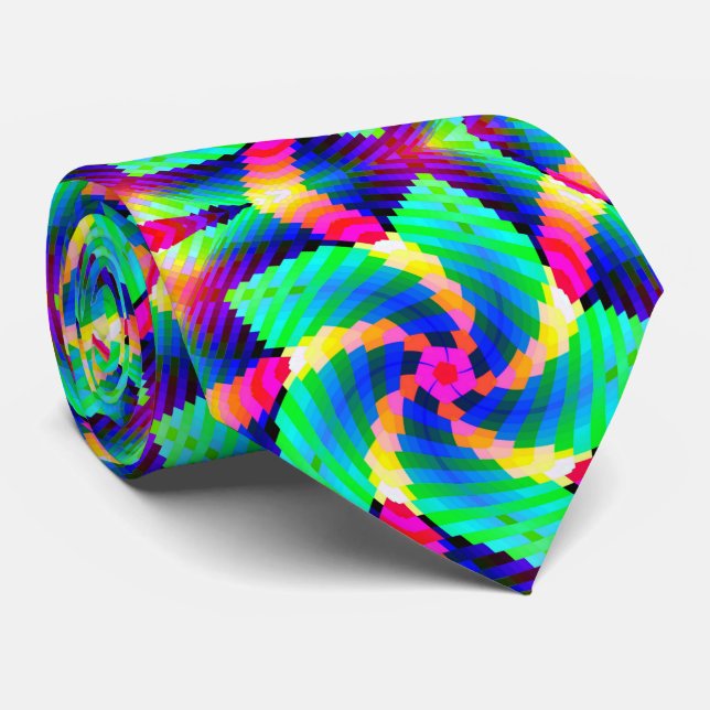 Corbata Pentágono espiral (Enrollado)
