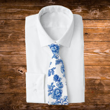 Peonía rosa de chinoiserie azul y blanco
