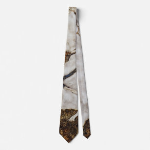 Corbata Pequeño árbol a finales de otoño por Egon Schiele