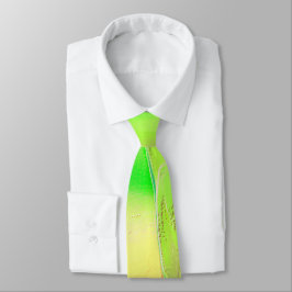 Corbata Pequeño esculpido en verde lima envejecida?