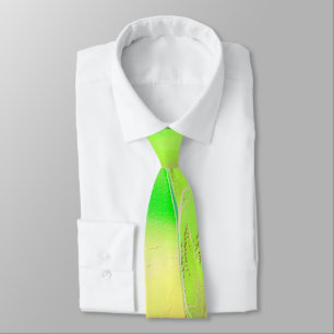 Corbata Pequeño esculpido en verde lima envejecida?