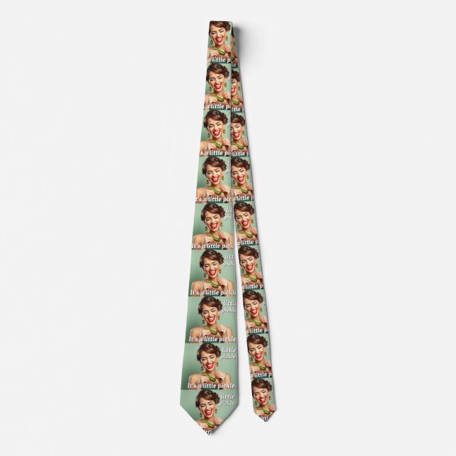 Corbata pequeño pepinillo (Anverso)