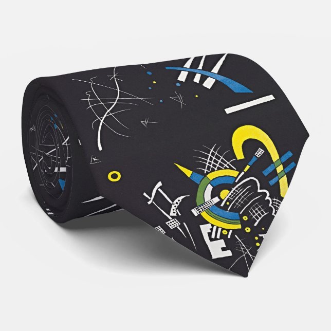 Corbata Pequeños mundos VII por Wassily Kandinsky (Enrollado)