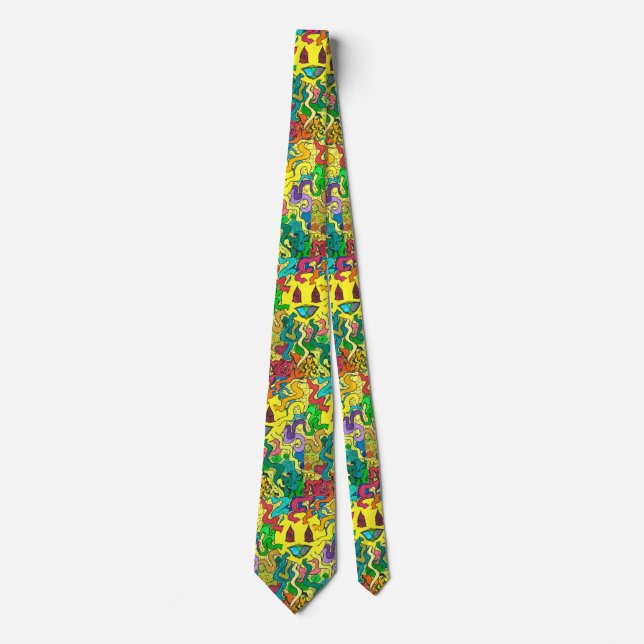Corbata Percentum Sun Necktie (Anverso)