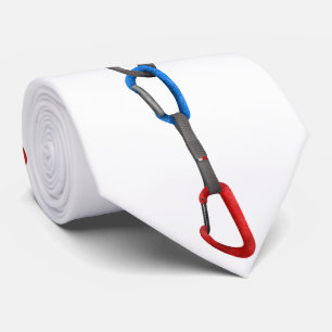 Corbata Percha de escalada rock con sorteo rápido