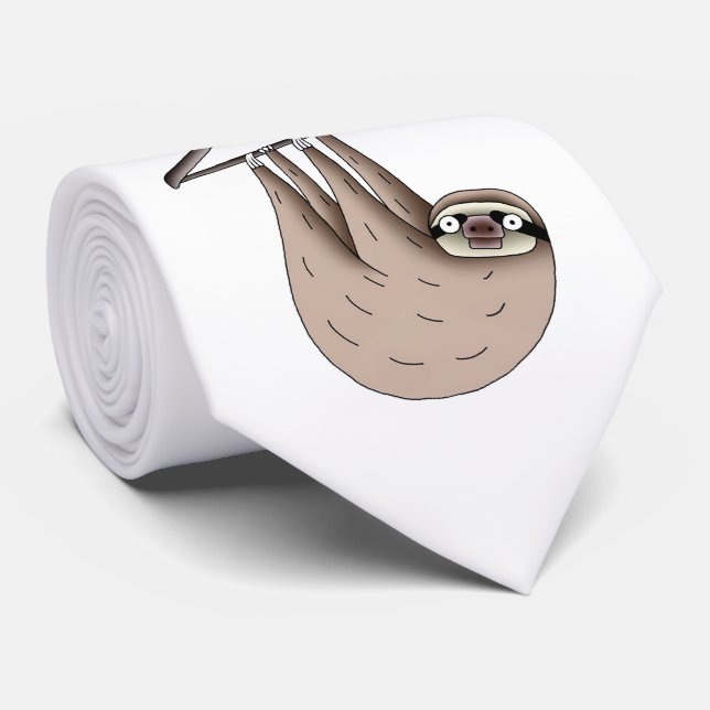 Corbata pereza que cuelga en la suspensión (Enrollado)