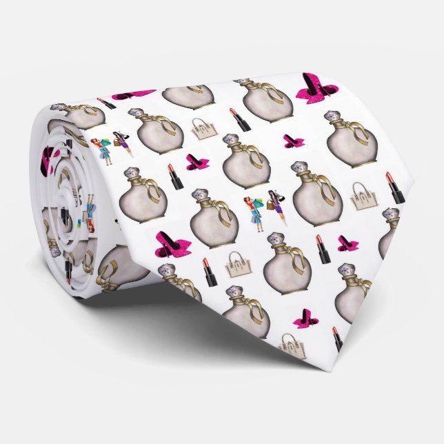 Corbata Perfume del diseñador masculino (Enrollado)