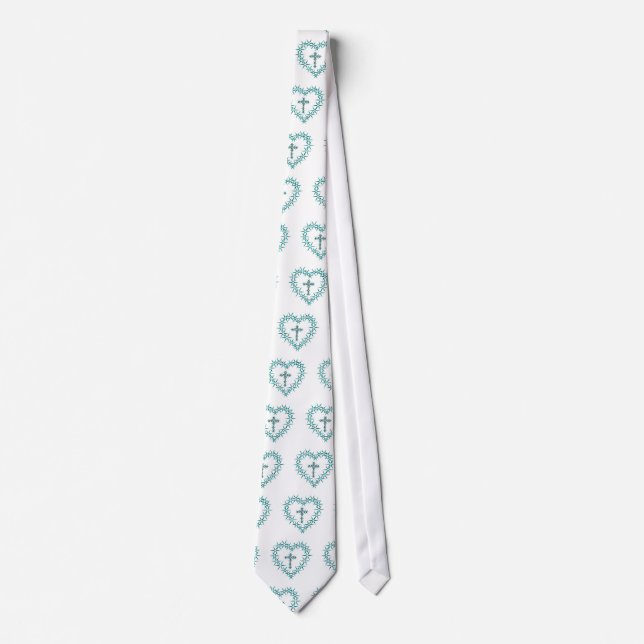 CORBATA PERMITIR QUE CRISTO VIVA EN TU CORAZÓN (Anverso)
