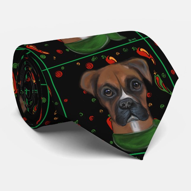 CORBATA PERRO BOXER (Enrollado)