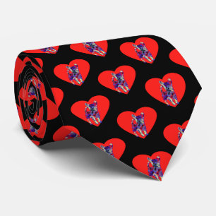 Corbata Perro Chihuahua: el día de San Valentín se ató al 