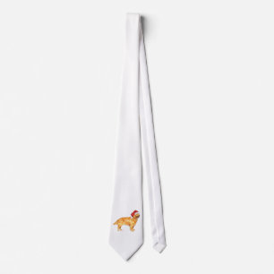 Corbata Perro de Agua Retriever Navidad
