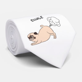 Corbata Perro de inhalación divertida