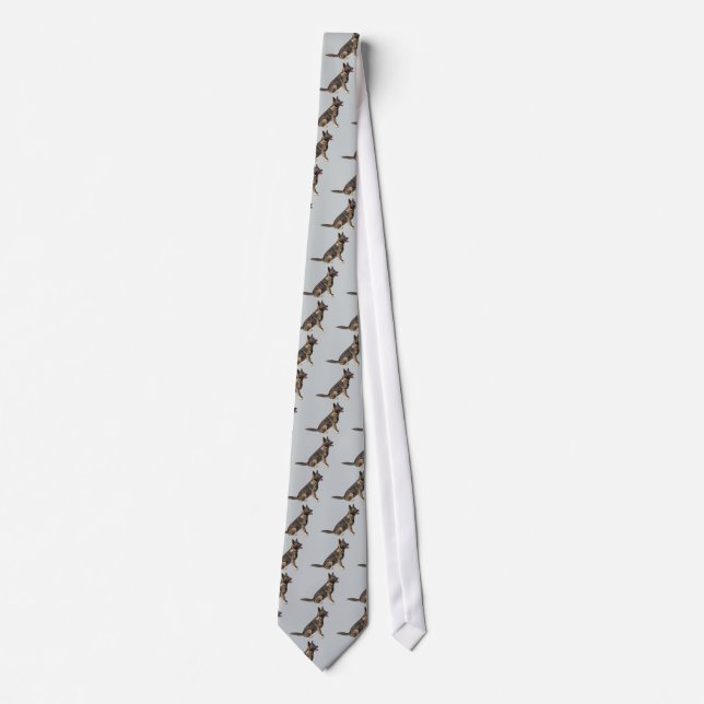 Corbata Perro de pastor alemán del Sable (Anverso)