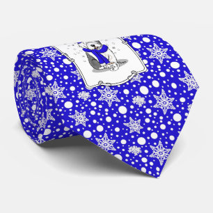 Corbata Perro de perro de perro de perro viejo inglés azul