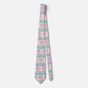 Corbata Perro Esquimal Americano Feliz Pascua