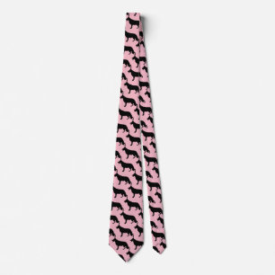Corbata Perro pastor alemán negro
