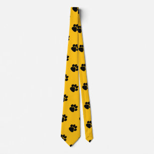 Corbata Perro Paws Fun Birthday Gift Amarillo