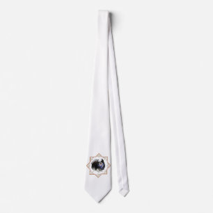 Corbata Perro Pomerania con Conchas Marinas