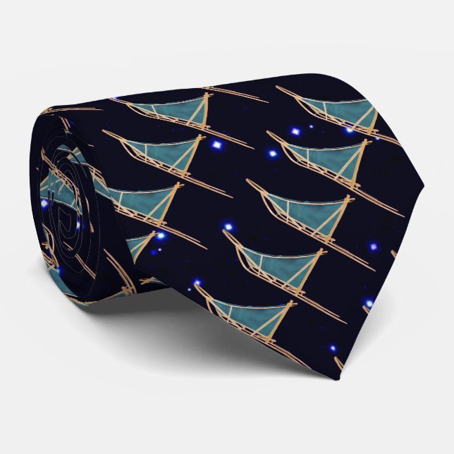 Corbata Perro Sled (Enrollado)