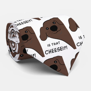 Corbata Perro Terranova Marrón Es Ese Queso
