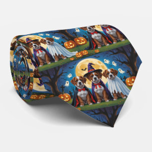 Corbata Perros Bouviers Des Flandres Calabaza Halloween Di