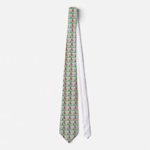 Corbata Personajes de arte de la familia Personalizado mad