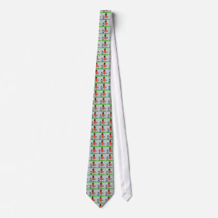Corbata Personajes de arte de la familia Personalizado mad