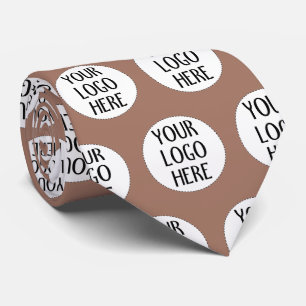 Corbata Personaliza el patrón de tu logotipo de empresa Ma