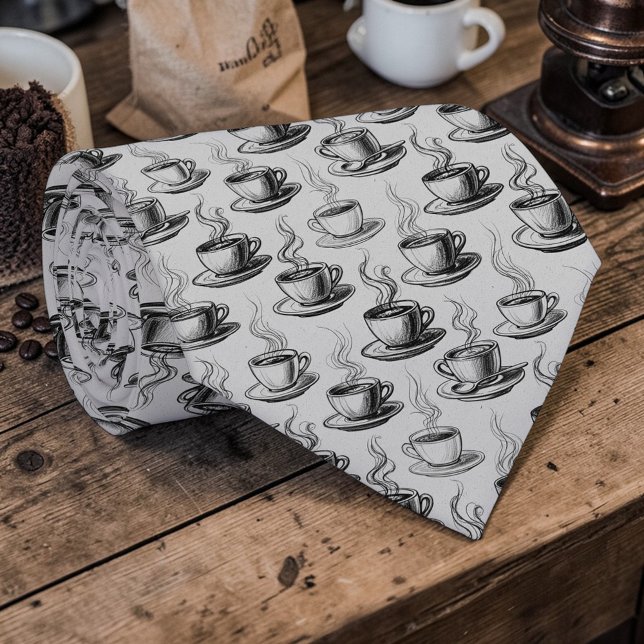 Corbata personalizada Café Latte de café (Subido por el creador)