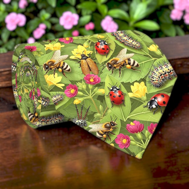 Corbata personalizada con estampado de bichos e in (Subido por el creador)