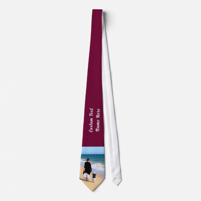Corbata Personalizada con Foto y Texto Subir la Pr (Anverso)