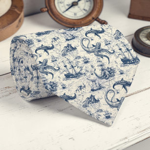 Corbata personalizada con toile náutico