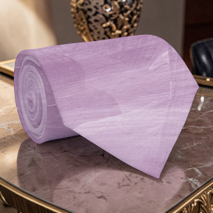 Corbata personalizada de acuarela de lavanda