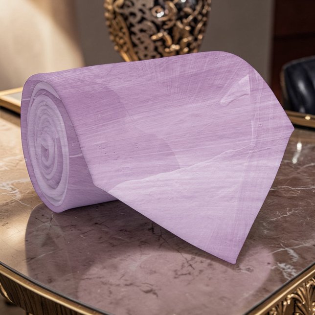 Corbata personalizada de acuarela de lavanda (Subido por el creador)