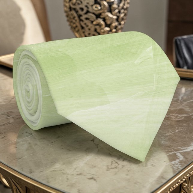 Corbata personalizada de acuarela verde lima claro (Subido por el creador)