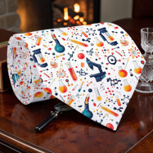 Corbata personalizada de ciencia