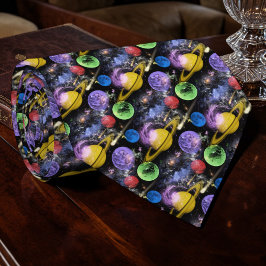 Corbata personalizada de ciencia espacial