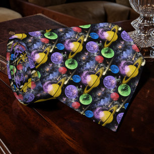 Corbata personalizada de ciencia espacial