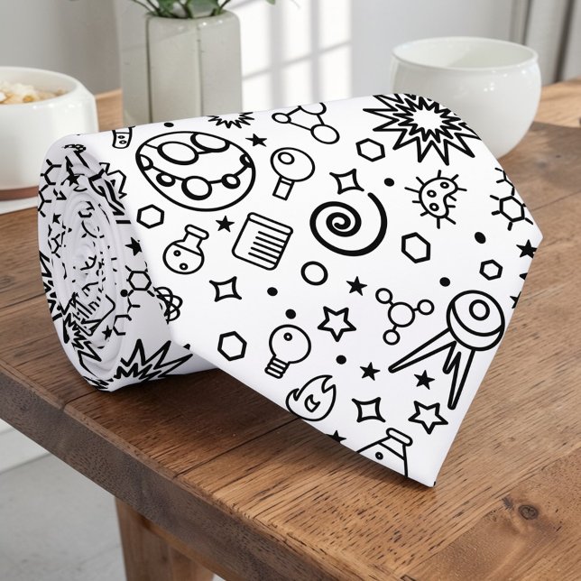 Corbata personalizada de ciencia espacial (Subido por el creador)
